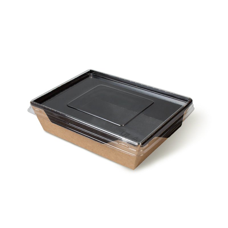 6415-Eco-OpSalad-BLACK-1200 Бумажный контейнер 1200 мл